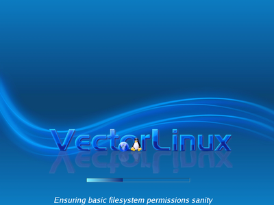 The boot screen of VectorLinux 5.9